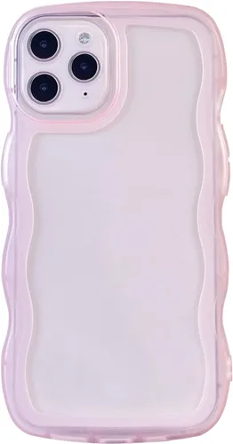 Miniatura 15 de Funda transparente compatible con iPhone 11 Pro, bonita funda delgada de silicona suave, antiarañazos, a prueba de golpes, para mujeres y niñas, Azul