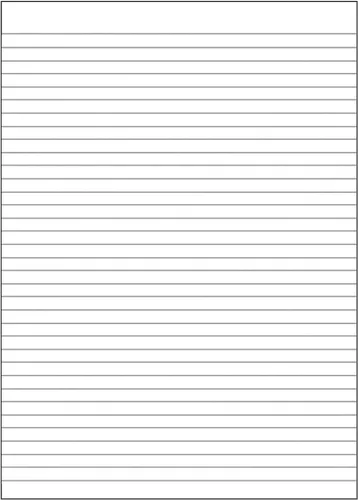 Miniatura 3 de Philofax 342213 - Organizador personal, recarga, A5, notas, regla horizontal, negro