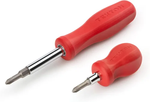 Miniatura 17 de TEKTON Juego de Destornilladores Multi-Bit 6 en 1, 4 Piezas (Phillips, Ranurado, Torx, Cuadrado) DMS91002 Establecer