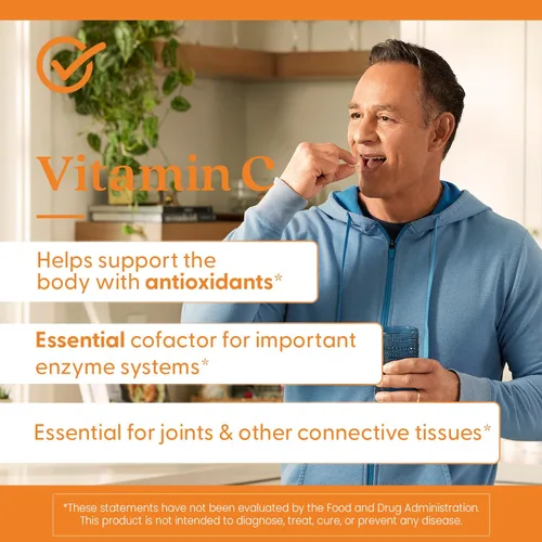 Miniatura 6 de Doctor's Best Vitamina C con Q-C, apoyo inmunológico, sin OMG, sin gluten, sin soja, vegano 360 cápsulas vegetarianas