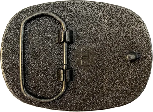 Miniatura 7 de Leather Custom Made Name Belt Buckle - USA - Up to 6 Letters