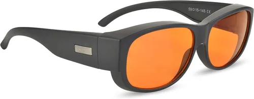 Miniatura 9 de Spectra479 - Se adapta a más del 99.9% de los lentes de bloqueo de luz azul para dormir - Gafas de noche ámbar - Convierte tus lentes graduados