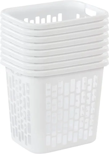 Miniatura 10 de Sterilite Cesta de lavandería fácil de transportar, agujeros de ventilación y asas para llevar la ropa entre la lavandería y el dormitorio