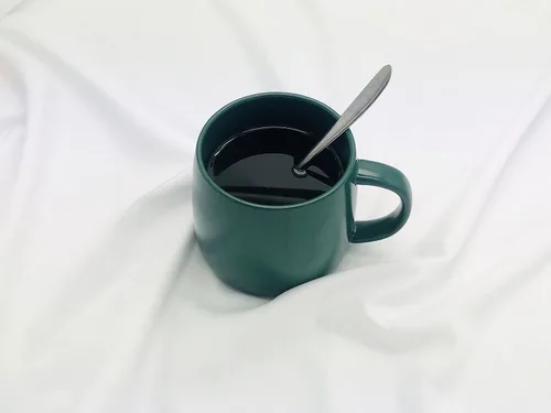 Miniatura 4 de PACEKONER Paquete de 2 tazas de cerámica, tazas de porcelana con asa, tazas de cerámica lisas para café, té, leche, cacao (verde)