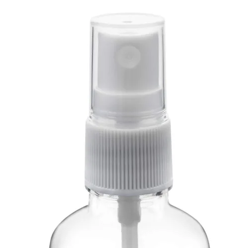 Miniatura 7 de Hydior Botellas rociadoras de vidrio transparente de 2 onzas para aceites esenciales, botella pequeña con pulverizador de plástico, juego de 3
