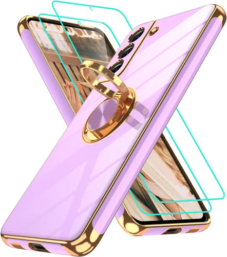 Miniatura 14 de Gritup Funda para Samsung Galaxy A14 5G: Funda Samsung A14 con 2 Protectores de Pantalla, Soporte de Anillo con Rotación 360°, Soporte Magnético