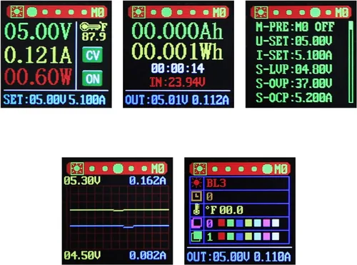 Miniatura 2 de DROK Regulador de Voltaje Ajustable CC, Convertidor Buck Boost 6.0V-36V 9v 12v a CC 0.6-36V 24v 5A Panel de Fuente de Alimentación, Módulo