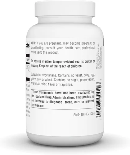Miniatura 4 de Source Naturals Vitamina B-2 Riboflavina 100 mg Apoya la Producción de Energía - 250 Tabletas