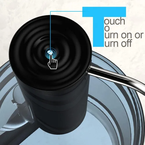 Miniatura 3 de Dispensador de botellas de agua, dispensador de agua potable portátil de 5 galones, se adapta a la mayoría de botellas de agua de 2 a 6 galones