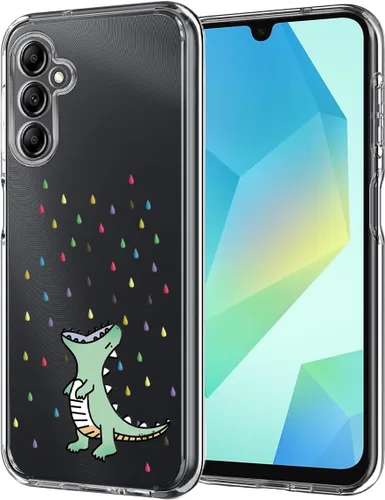 Miniatura 13 de Unov Funda compatible con Galaxy A10e Galaxy A20e funda transparente con diseño de TPU suave, absorción de golpes, patrón delgado en relieve Flower