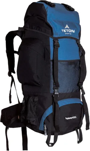 Miniatura 8 de TETON Sports Explorer - Mochila con marco interno completo, equipo de viaje ajustable para mochileros, cubierta impermeable para moscas de lluvia