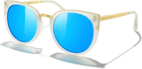 Miniatura 2 de MERRY'S Girls Cat Eye - Gafas de sol para niños, Niños Gafas de sol polarizadas S7001 para niños