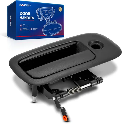 Miniatura 29 de KAX Manija de puerta exterior de ABS para conductor, 4 piezas, compatible con Toyota Tundra 2007-2019; reemplaza