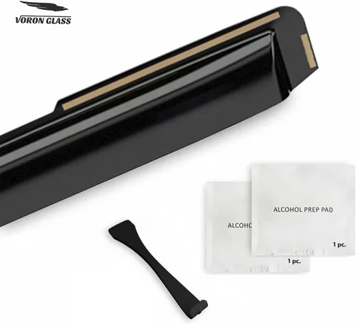Miniatura 7 de Voron Glass Protectores de lluvia extra duraderos en canal para camiones, Toyota Tundra 2007-2021, doble cabina, deflectores de ventana, viseras