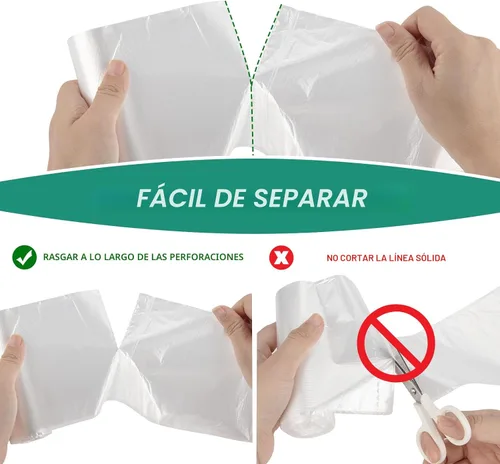 Miniatura 3 de Magesh Bolsa de basura de 4 galones fuerte, sin fugas, pequeñas bolsas de basura sin perfume gruesas para baño, oficina, cocina, bote de basura