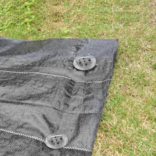 Miniatura 5 de MySit Grapas de tela para malezas, pasadores de tela de paisaje de 6 pulgadas, grapas de jardín con gancho de púa, estacas en forma de U para suelo