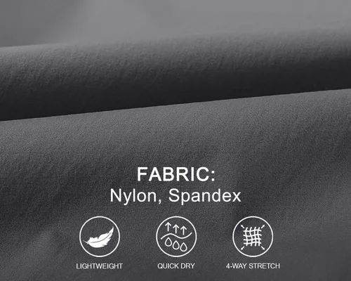 Miniatura 4 de TBMPOY Pantalones de golf elásticos para hombre con 4 bolsillos, de secado rápido, ligeros, de verano, pantalones casuales para hombres, trabajo