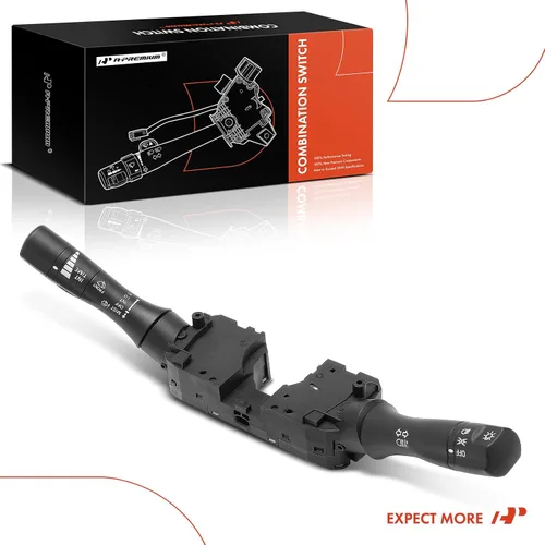 Miniatura 9 de Interruptor de señal de giro A-Premium, atenuador de faros, luz de estacionamiento, conjunto de palanca del interruptor de limpiaparabrisas