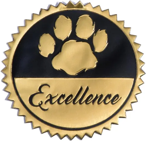 Miniatura 12 de PaperDirect Sello oficial de excelencia en relieve para certificado de lámina dorada, 2 pulgadas, autoadhesivos, 100 unidades, sellos en relieve
