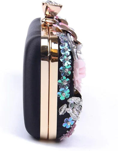 Miniatura 2 de Lanpet Bolso de mano de noche con correa de cadena para mujer, bolso de hombro