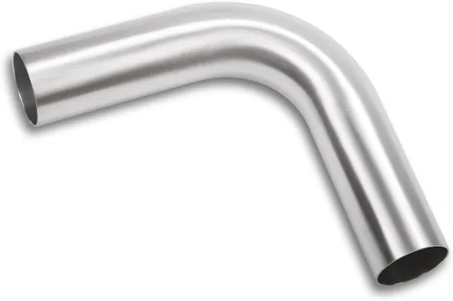 Miniatura 22 de Codo de 180 Grados 1.5 Pulgadas 38mm OD Tubo de Aleación de Aluminio para Intercooler, Tubería de Admisión de Aire, Radio 1.5D, Acabado Cepillado
