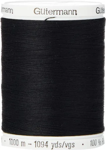 Miniatura 2 de Hilo Sew-All 1094 Yardas-Negro (24357)