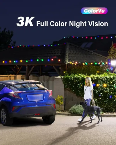 Miniatura 2 de ANNKE Cámara de seguridad 3K con visión nocturna a todo color, cámara de vigilancia CCTV 4 en 1 TVI/AHD/CVI/CVBS con cable con micrófono integrado