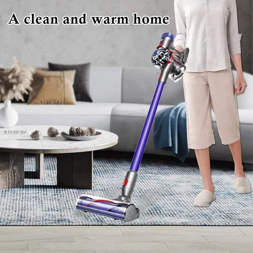 Miniatura 7 de Cabezal de limpieza de liberación rápida para aspiradoras Dyson V7 V8 V10 V11, cabezal de reemplazo eléctrico para pisos de madera dura y alfombras