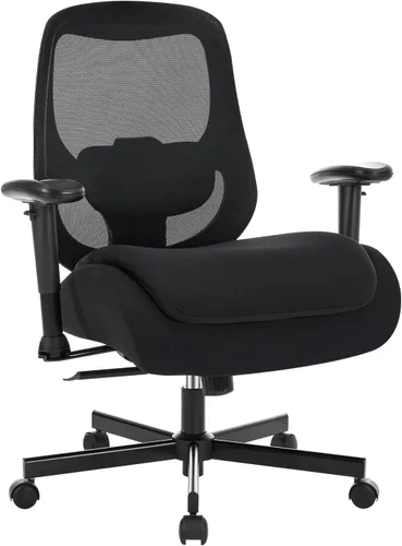 Miniatura 9 de Office Chair with Ergonomic Lumbar Support and Mesh Back for Home Office, Desk Chair with Wide Seat and Adjustable Arms for Computer Desk, Computer