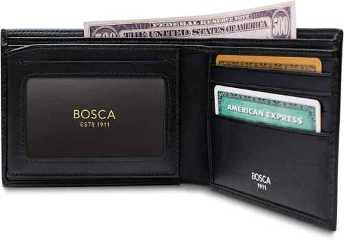 Miniatura 6 de Bosca Colección Nappa Vitello - Cartera Continental ID