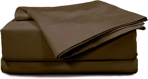 Miniatura 17 de Blue Ridge Home Fashions Juego de sábanas de algodón transpirable de 1000 hilos, tamaño California King, paja-4 piezas a rayas Paja-4pc-rayas