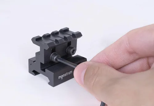 Miniatura 3 de Monstrum Lockdown Series - Soporte elevador Picatinny de altura ajustable 1.75 pulgadas