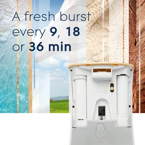 Miniatura 5 de Glade Ambientador automático con soporte en aerosol, para el hogar y el baño, 1 unidad