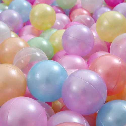 Miniatura 3 de STARBOLO Pelotas de Piscina de Pelotas para Niños Pequeños Paquete de 100 200 500 - Sin BPA y Ftalatos No Tóxicas A Prueba de Aplastamiento Pelotas