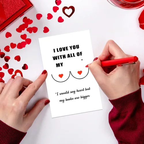 Miniatura 6 de Ithmahco Divertida tarjeta del día de San Valentín para él, tarjetas de San Valentín para él, tarjeta del día de San Valentín para marido de esposa