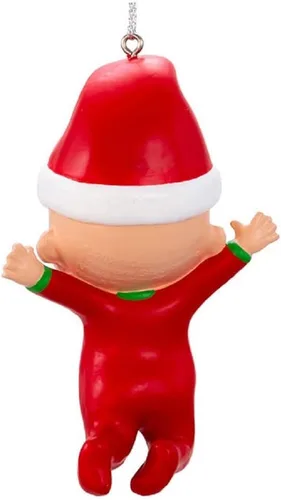 Miniatura 3 de Cocomelon™ Molde soplado JJ con adorno de sombrero de Santa
