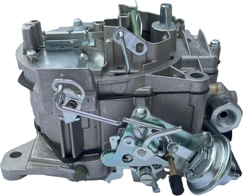 Miniatura 8 de Carburador Rochester Quadrajet de 4 barriles – Compatible con Chevy Quadrajet 1901R 4MV Chevy 66-73 Manual Divorciado Choke Reemplazar Corbetas