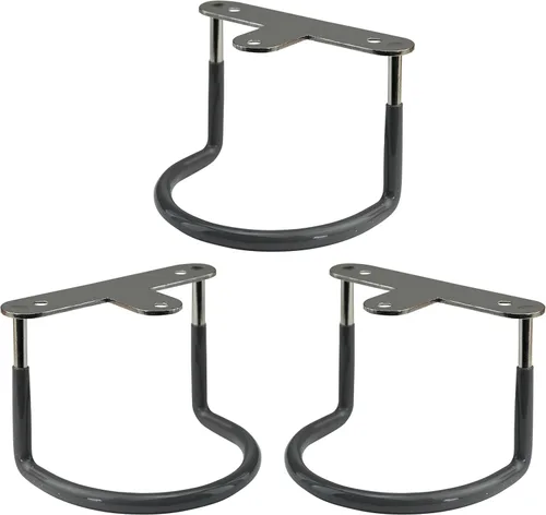 Miniatura 7 de TidyFriend - Soporte de goma para laptop debajo del escritorio, 3 estantes en 1 juegos, soporte para laptop debajo del escritorio, organizador