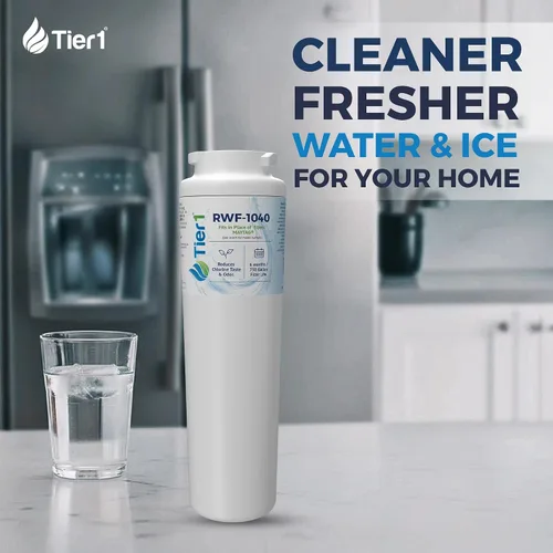 Miniatura 2 de Tier1 Filtro de agua para refrigerador RWF1040 UKF8001 Reemplazo para Whirlpool EDR4RXD1, Maytag 4396395, rwf0900a, fl-rf07, fmm-2 Hasta 6 meses