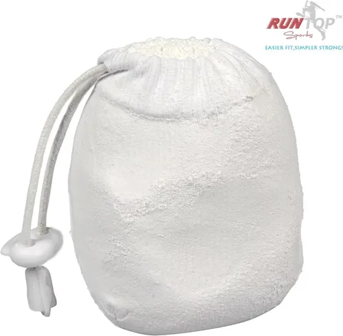 Miniatura 4 de RUNTOP Bolsa de tiza recargable de carbonato de magnesio de 2.4 onzas para levantamiento de pesas, entrenamiento de fitness, gimnasia, escalada