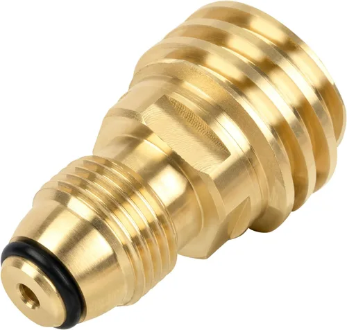 Adaptador de tanque de propano GASPRO, accesorios de propano POL a QCC-1, convierte tanque LP de 100 lb a manguera tipo-1 o regulador, de viejo a