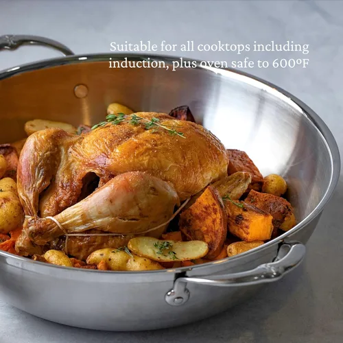 Miniatura 8 de Hestan ProBond Forged - Wok profesional de acero inoxidable con revestimiento de 14 pulgadas, compatible con inducción