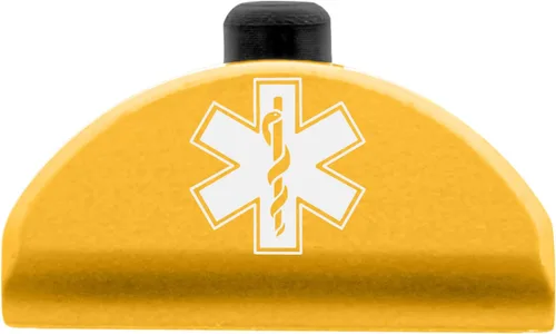 Miniatura 152 de NDZ Performance Enchufe de marco de agarre de aluminio para Glock Gen 4-5 17 19 22 23 24 31 32 34 35, 0.354 in, .40 .357, .45 sin brecha sin correas