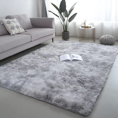 Miniatura 19 de Poboton Alfombras de área lavables a máquina de 8 x 10 pies para sala de estar, dormitorio, alfombra suave y esponjosa, alfombra de suelo