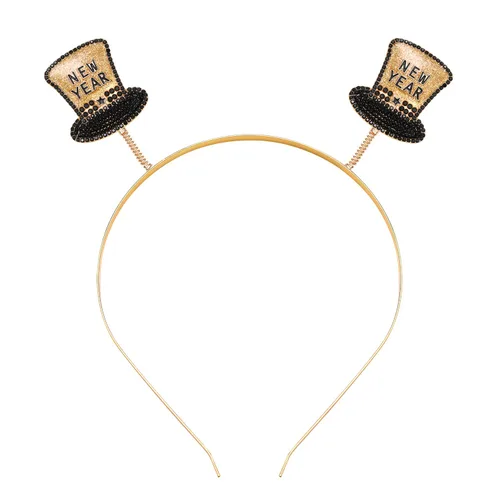 Miniatura 17 de Diadema de Halloween para Mujeres Banda de Cabello de Araña de Cristal Aro de Cabello Ancho de Aleación Dorada Accesorios de Halloween