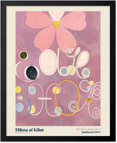 Miniatura 57 de Poster Master Póster de ilustración vintage, impresión retro moderna, los diez más grandes n.º 1, infancia, flor, abstracto, regalo para artista