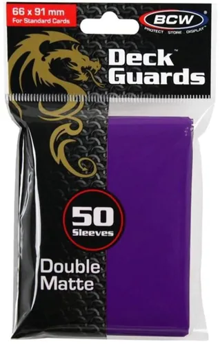 Miniatura 6 de BCW Protector de cubierta (50 unidades), rojo mate