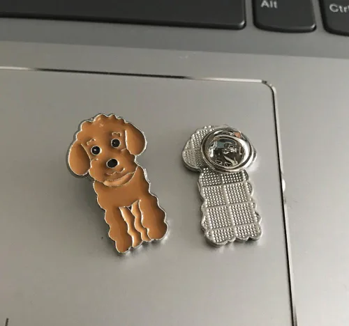 Miniatura 53 de Broche de perro carlino encantador para mascotas, broche de ramillete de metal, placa de identificación para perro, regalo de cumpleaños de Navidad