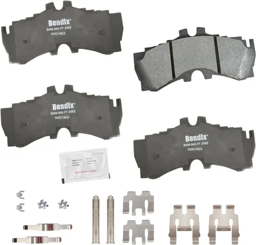 Miniatura 83 de Pastillas de freno delanteras cerámicas Bendix Priority1 CFC2302 para Hyundai Elantra 2021, Sonata 2022-2020, Kia K5 2023-2021