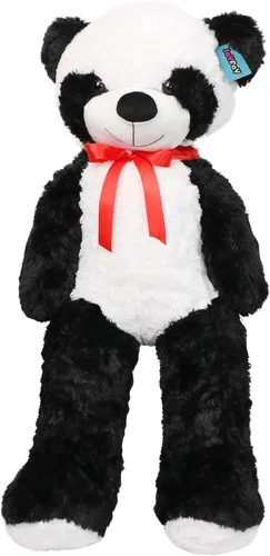 Miniatura 8 de Joyfay Oso de panda gigante de 39 pulgadas, peluche grande de 3 pies de alto, adorable y lindo panda de peluche de 39.4 in